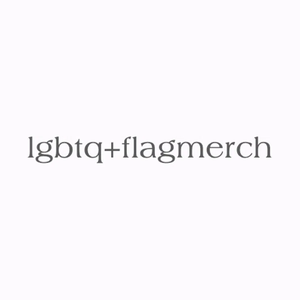 lgbtqflagmerch brand logo for lgbtqflagmerch.com