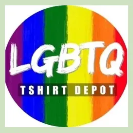 lgbtqtshirtdepot brand logo for lgbtqtshirtdepot.com