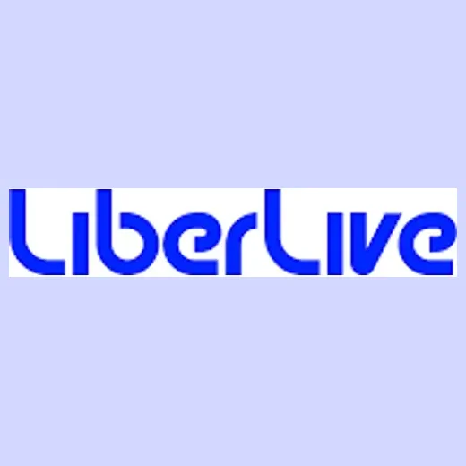 Liber brand logo for liberlive.com