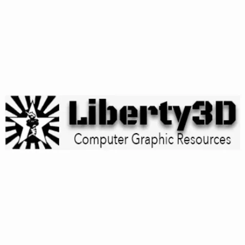 Liberty 3D brand logo for liberty3d.com