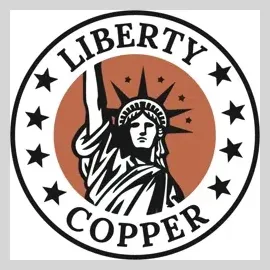 Liberty Copper brand logo for libertycopper.net