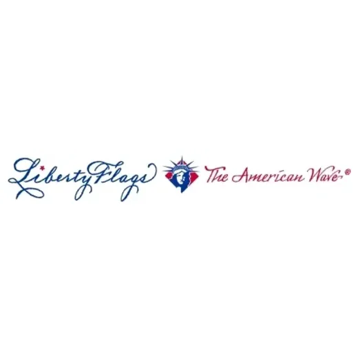 Liberty Flags brand logo for libertyflags.com