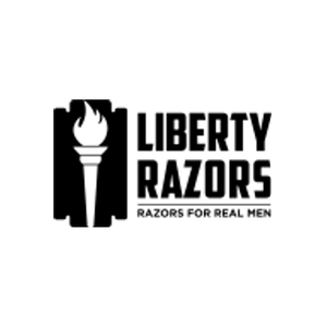 Liberty Razors brand logo for libertyrazors.com