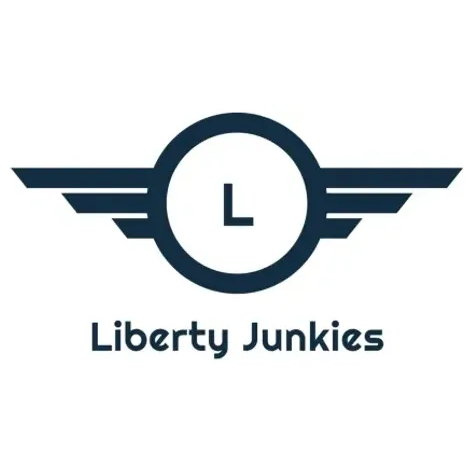 libertyjunkies brand logo for libertyjunkies.com
