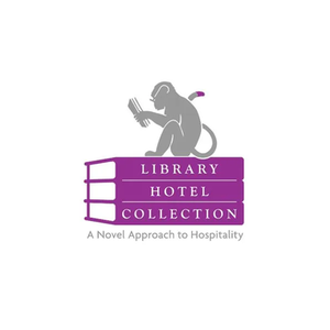 Library Hotel brand logo for libraryhotel.com