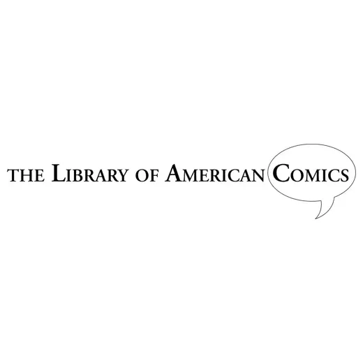 Library of American Comics brand logo for libraryofamericancomics.com
