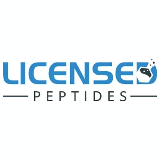 licensedpeptides brand logo for licensedpeptides.com