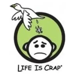 Life is Crap brand logo for lifeiscrap.com