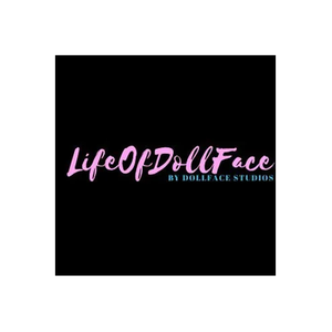 Life of Dollface brand logo for lifeofdollface.com