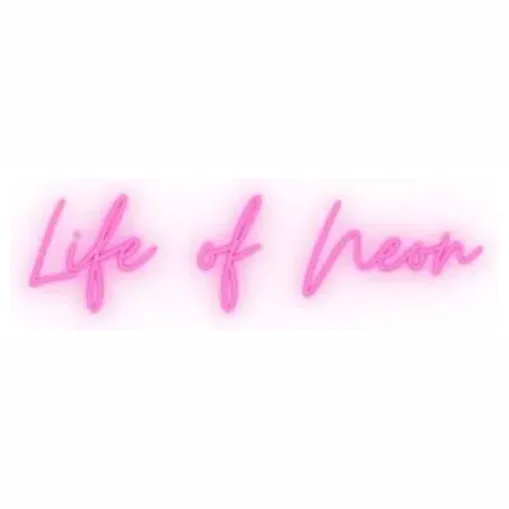 Life of Neon brand logo for lifeofneon.com