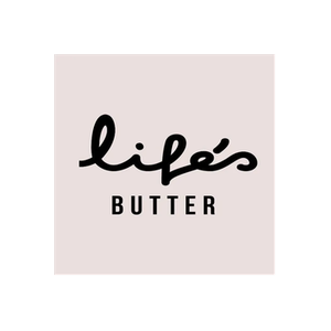Life's Butter brand logo for lifesbutter.com