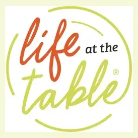 lifeatthetable brand logo for lifeatthetable.com