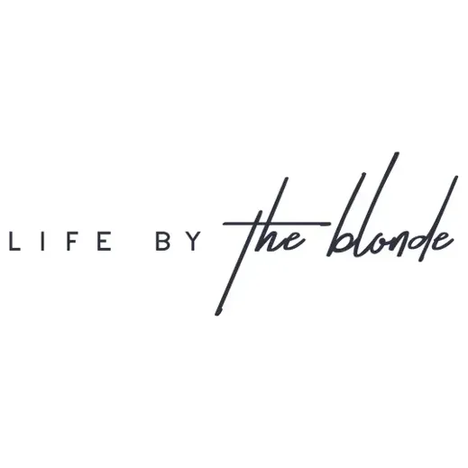 lifebytheblonde brand logo for lifebytheblonde.com