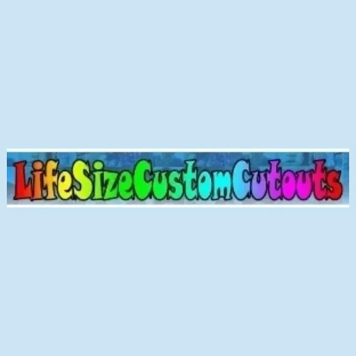 Lifesize Custom Cutouts brand logo for lifesizecustomcutouts.com
