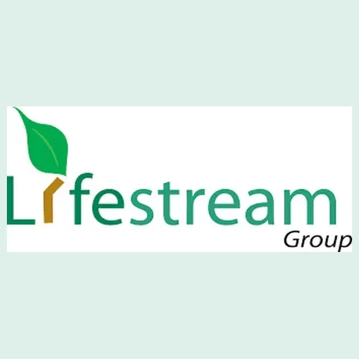 Lifestream brand logo for lifestreamgroup.us