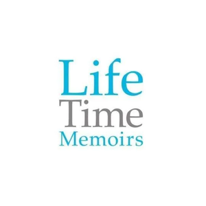 Lifetime Memoirs brand logo for lifetimememoirs.com
