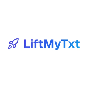 liftmytxt brand logo for liftmytxt.com