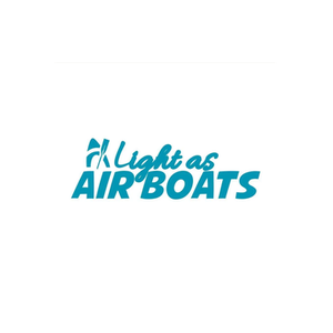 Light as Air brand logo for lightasairboats.com