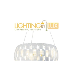 Lighting by Lux brand logo for lightingbylux.com