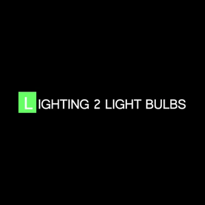 lighting2lightbulbs brand logo for lighting2lightbulbs.com