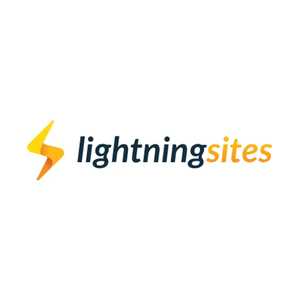 lightningsites brand logo for lightningsites.com