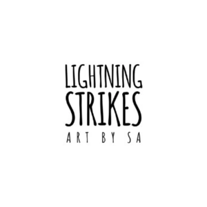 lightningstrikesart brand logo for lightningstrikesart.com