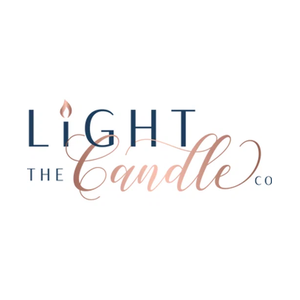 lightthecandleco brand logo for lightthecandleco.com