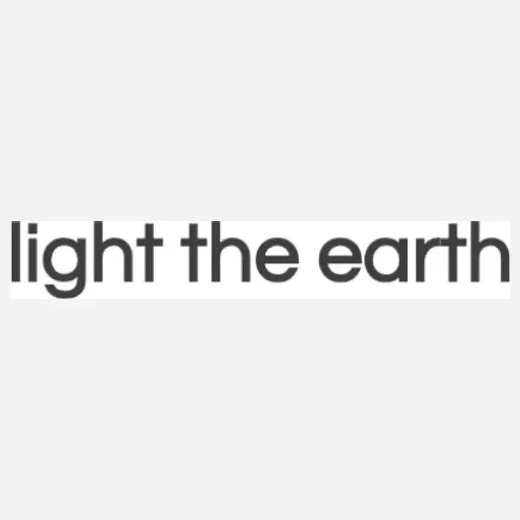 lighttheearth brand logo for lighttheearth.com