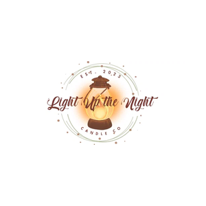 lightupthenightcandleco brand logo for lightupthenightcandleco.com