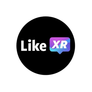 Like XR brand logo for likexr.com