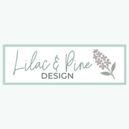 lilacandpinedesign brand logo for lilacandpinedesign.com