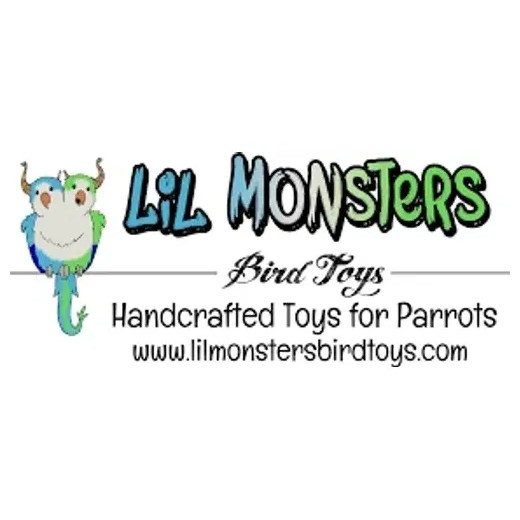 lilmonstersbirdtoys brand logo for lilmonstersbirdtoys.com