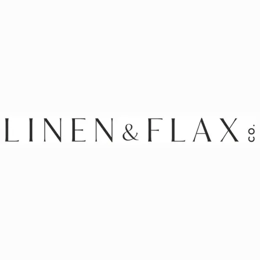 linenandflax brand logo for linenandflax.com