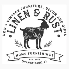 linenandrust brand logo for linenandrust.shop
