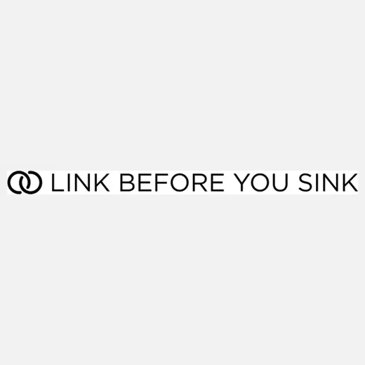 linkbeforeyousink brand logo for linkbeforeyousink.com