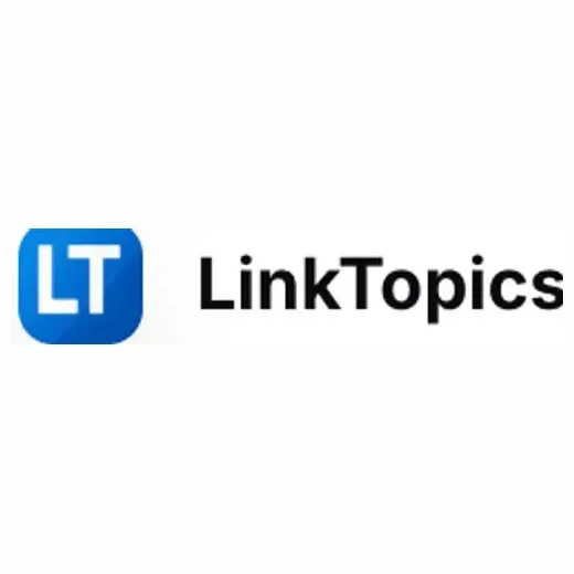 linktopics brand logo for linktopics.me