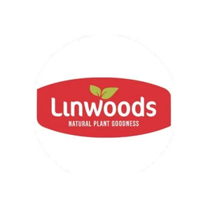 Linwoods brand logo for linwoodshealthfoods.com
