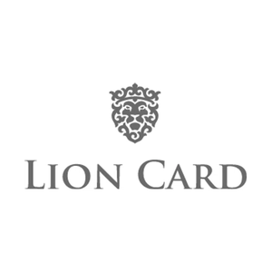 lioncard brand logo for lioncard.com