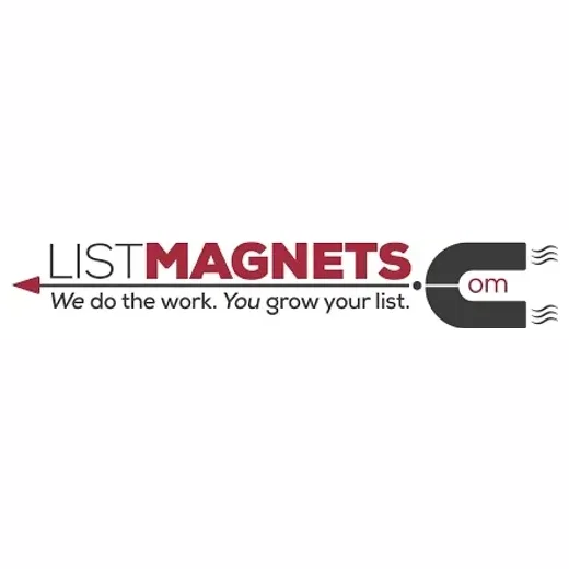 listmagnets brand logo for listmagnets.com