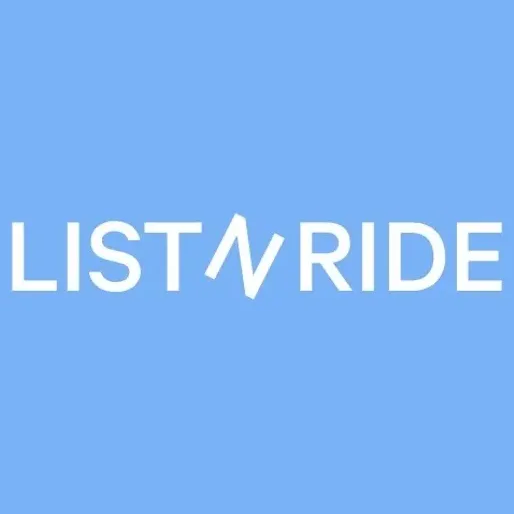ListnRide brand logo for listnride.com