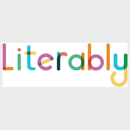 Literably brand logo for literably.com