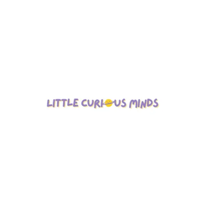 Little Curious Minds brand logo for littlecuriousminds.com