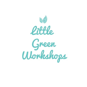 Little Green Workshops brand logo for littlegreenworkshops.com.au