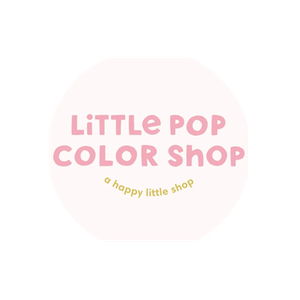 Little Pop Color Shop brand logo for littlepopcolorshop.com