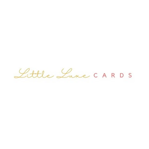 littleluxecards brand logo for littleluxecards.com