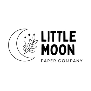 littlemoonpapercompany brand logo for littlemoonpapercompany.com