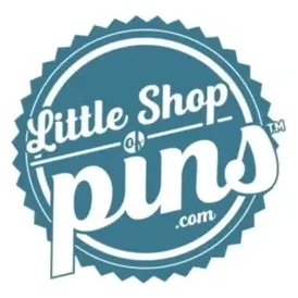 littleshopofpins brand logo for littleshopofpins.com