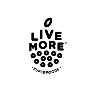 Live More Organics brand logo for livemoreorganics.com