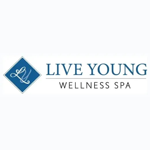 Live Young Wellness Spa brand logo for liveyoungspa.com