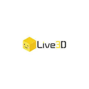 Live3D brand logo for live3d.io